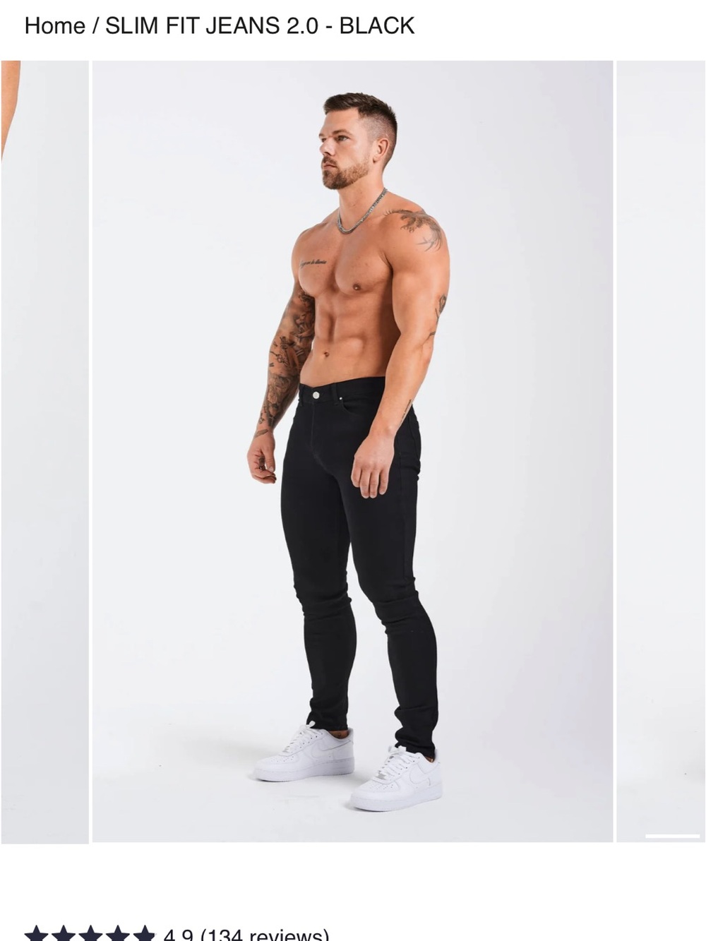 Legend London Slim Jeans Black US 30